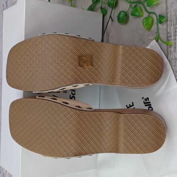 Dr.  Scholl's & RE/DONE Cream Leather Clog NIB - Picture 7 of 9